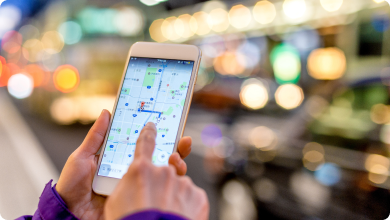 スマホでの会場探し