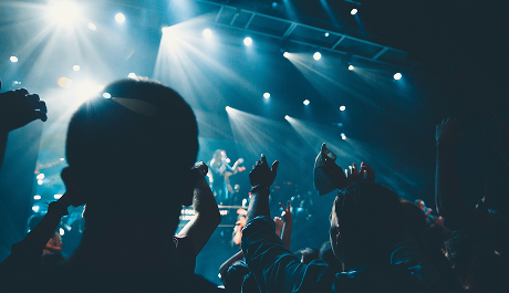 画像：ライブ会場現地